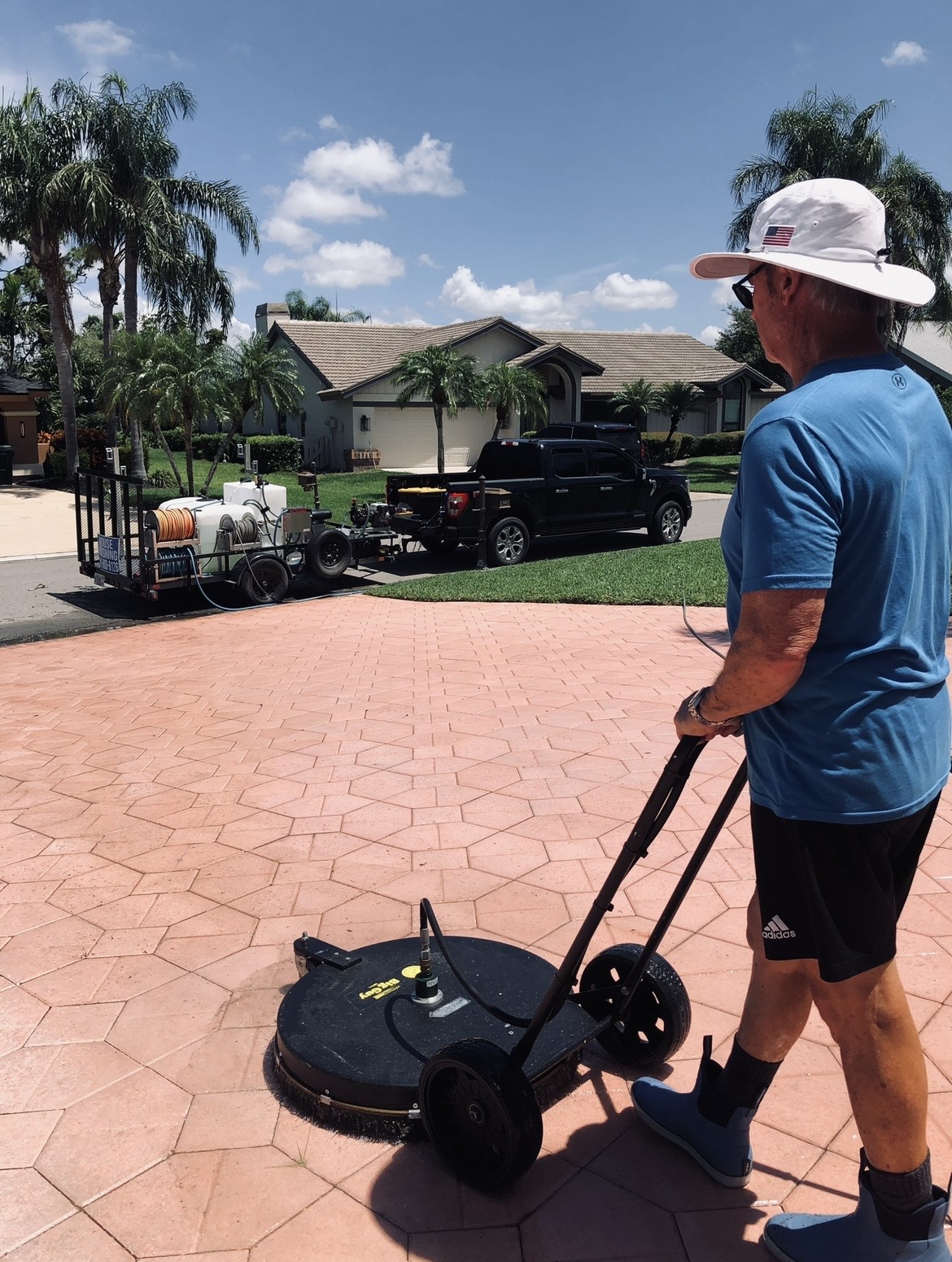 Top Quality Paver Driveway Cleaning